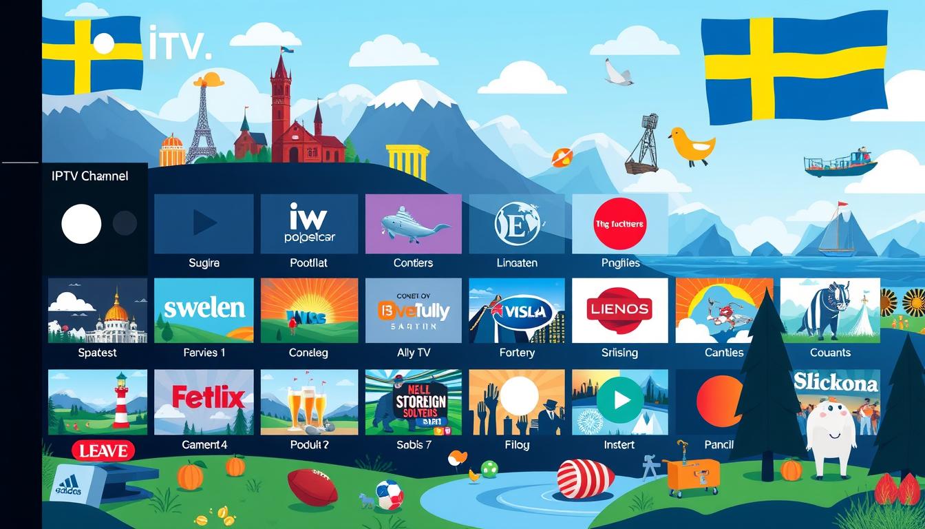 iptv kanallista sverige